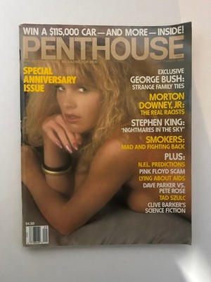 Penthouse September 1988 Special Anniversary Issue Magazine Clive Barker