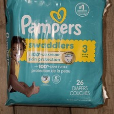 Pampers Swaddlers Diapers- Bundle Of 3 Packag...