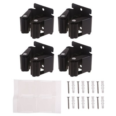 4x/set Durable Garden Tool Hangers with Screws Kitchen Organization Broom Holder