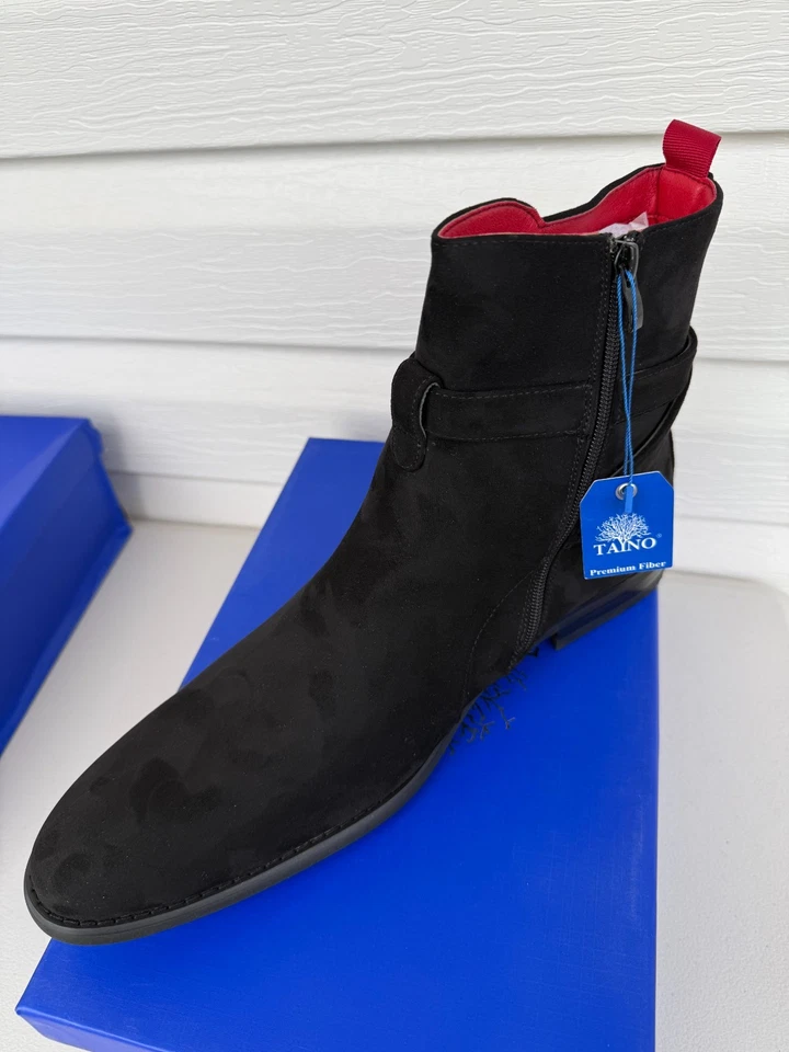 Botas Chelsea Tayno Gamuza/Negro/USA 9/UE 42/CM 26.7 Foto 3 de 4