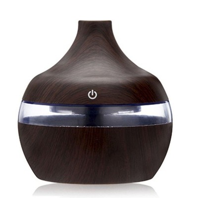 USB Mini Luftbefeuchter Aromatherapie Diffusor mit 7 weichen Lichtfarben