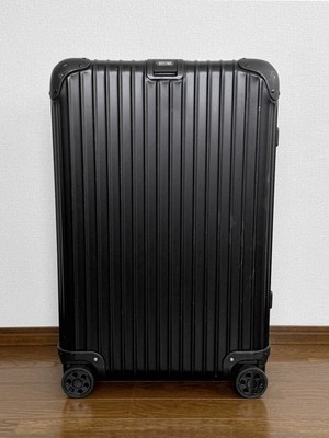 Rimowa Topas Stealth 63L Black 4-wheels Carry Case Suitcase 920.63