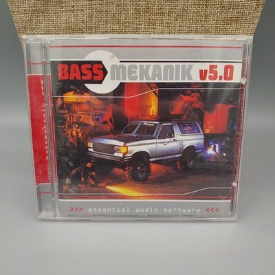 Bass Mekanik v5.0 CD Essential Audio Software 1999 Rare 20hz-99hz Tones NO DISC