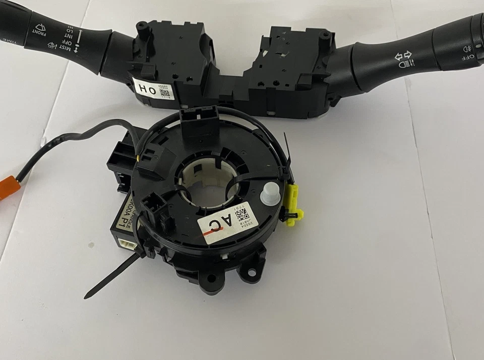 2008 英菲尼迪 G35 转向信号车头灯擦拭器控制开关带时钟弹簧 Oem — 第 4/4 张图片