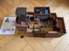 PLAYMOBIL WESTERN FORT BRAVO 3773 WESTERNFORT SOLDATEN NORDSTAATLER KANONE 1988