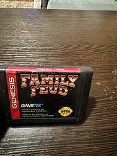 GameTek Family Feud Sega Genesis Video Game Cartridge Game