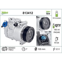 1X Kompressor, Klimaanlage Valeo 813412 Passend FüR BMW BMW (Brilliance)