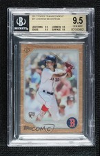 2017 Topps Transcendent 42/87 Andrew Benintendi #21 BGS 9.5 GEM MINT 1o4