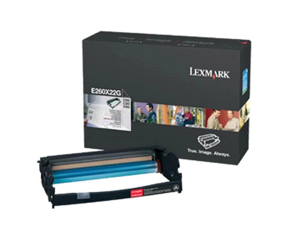Lexmark E260X22G Tambour Noir authentique (TVA incluse) - Photo 1/1