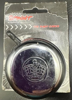 Sprint Fahrradklingel Crown Design New Old Stock On Card Vintage Style