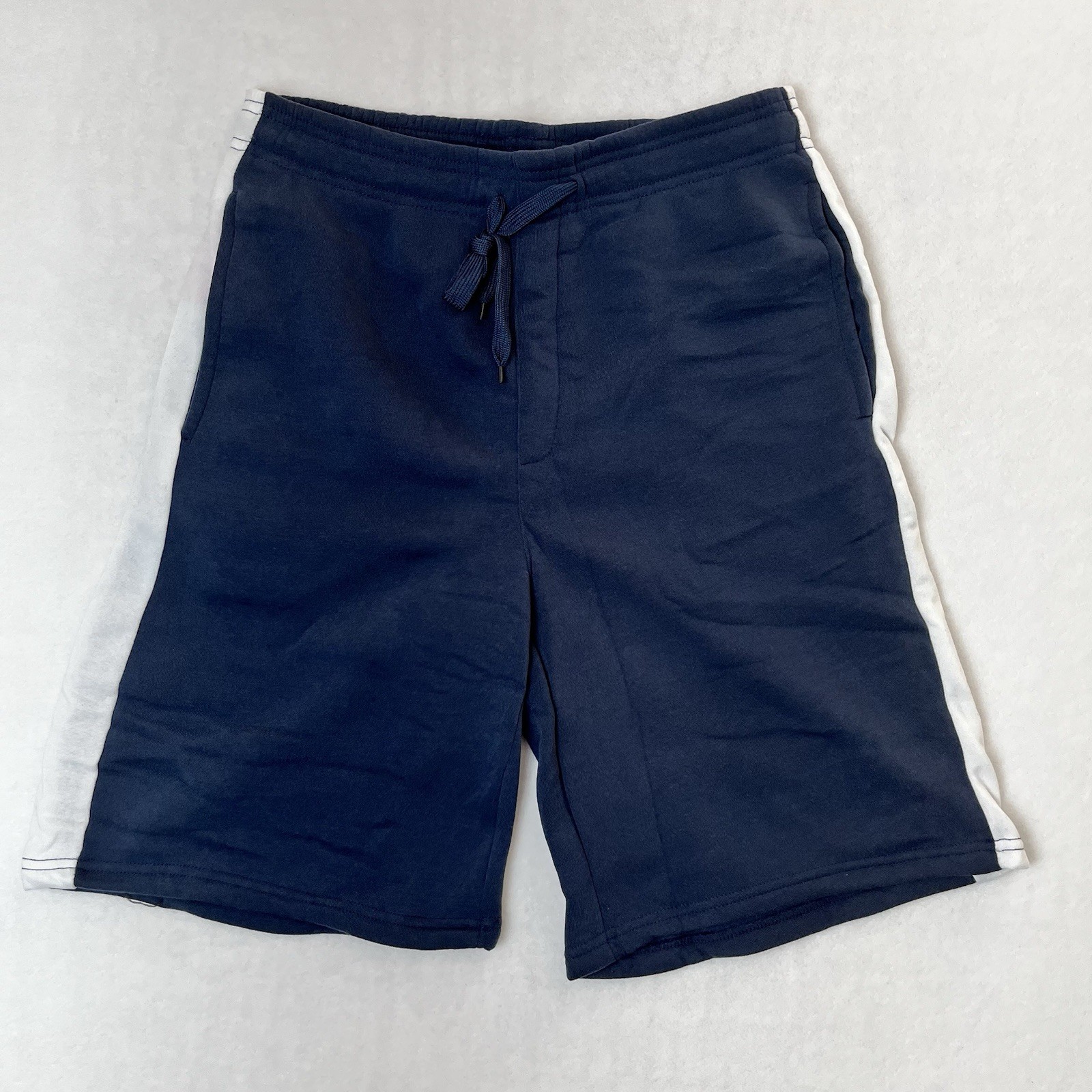 New Real Essentials Men's Medium Shorts Activewear Workout Sweatshorts Black