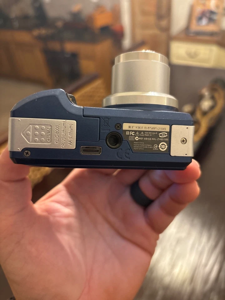 Kodak Z1485 EasyShare IS 14.0MP Digital Camera - Blue Tested Works - Image 4 of 4