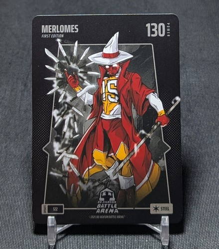 Patrick Mahomes II MERLOMES Steel 2025 Bo Jackson Battle Arena Card #122 Chiefs