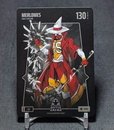 Patrick Mahomes II MERLOMES Steel 2025 Bo Jackson Battle Arena Card #122 Chiefs