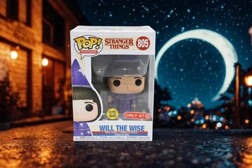 Will the Wise Funko Pop Stranger Things Glow GITD Sorcerer Target Exclusive 805