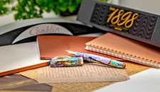 CONKLIN 1898 GOLD TRIM FOUNTAIN PEN PRIMARY MANIPULATION 4.5 14K FLEX NIB #18/98