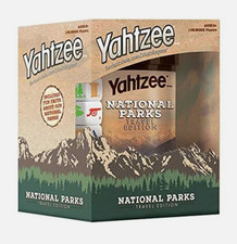 YAHTZEE National Parks Travel Edition Dice Game FREE SHIPPING