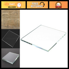 4" Square Glass Tiles - Perfect for Crafts, Home Decor, and DIY Projects