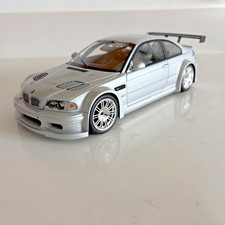 MINICHAMPS 2001 BMW M3 GTR Silver MINT Diecast Car Model 1:18 1/18 Scale
