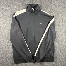 Sergio Tacchini Mens XXL Black White Stripe F...
