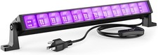 40W LED Black Light Bar for Glow Party, Blacklight with Plug Switch,Each Light