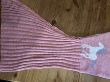 Gorgeous Cosy Mermaid Blanket With Unicorn Pattern From Next