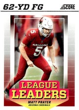 2024 Score #LL-MPR Matt Prater League Leaders