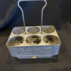 Vintage Coca-Cola Aluminum Carrier 6-Pack Coke Bottle Holder