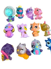 Hatchimals Collectibles Lot Of 12 Figures Mixed Rare Unicorn Glitter