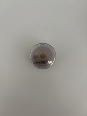Kryolan Polyester Glitter Single Lidschatten Gold Schimmer Loser Puder 2901/03