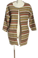 JACO bodenlanger Mantel Damen Mantel Gr. DE 38 weiß-schwarz-grün Casual-Look