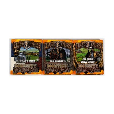 FFG Diskwars Deadlands Doomtown Range Wars Sammlung #7 - 24 Flach! EX/NM