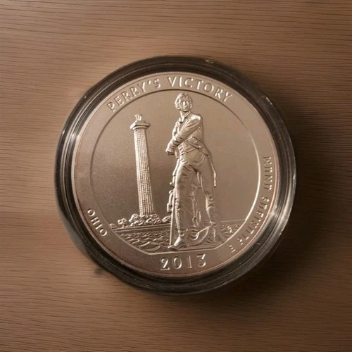 2013 5oz. Silver ATB Ohio Perry's Victory Coin .999 Fine Silver