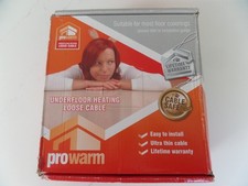 ProWarm 150w/m2 125m Underfloor Heating Loose Cable – 8.3m2 Wickes 166945