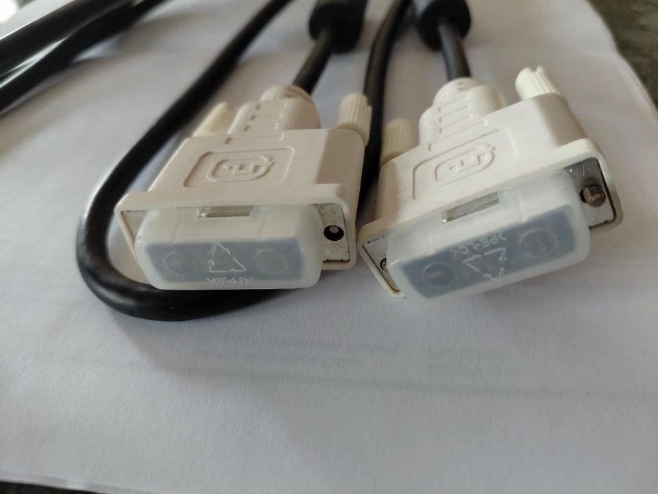 DVI DIGITAL SINGLE LINK CABLE 6' AWM 15 PIN 20276 VW-1 80C 30V E81280 CHING TAI - Image 2 of 3