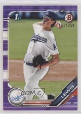 2019 Bowman Draft Purple 21/250 Jimmy Lewis #BD-132 s3g