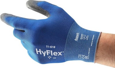 HyFlex 11-618 Multi-Purpose Gloves - 12 Pack of Durable, Dexterous Protection