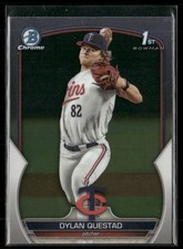 Dylan Questad 2023 Bowman Draft Chrome Minnesota Twins #BDC-25