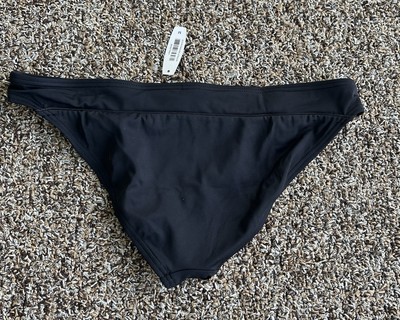 NWT Women's Medium Black Adore Me Bathing Suit Bikini Bottoms