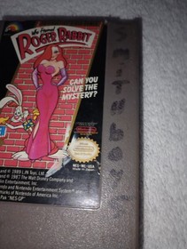 ORIGINAL AUTHENTIC WHO FRAMED ROGER RABBIT FOR NES!!!