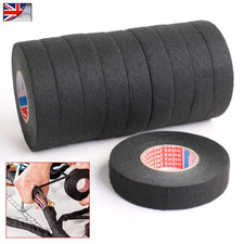 10 Pcs Electrical Tape Car Wiring Loom Tape Adhesive Fabric Harness 19mm*15m