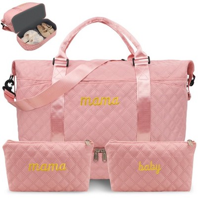 Mama Baby Pregnancy Hospital Bag Essentials for Women Labor Delivery Diaper O...
