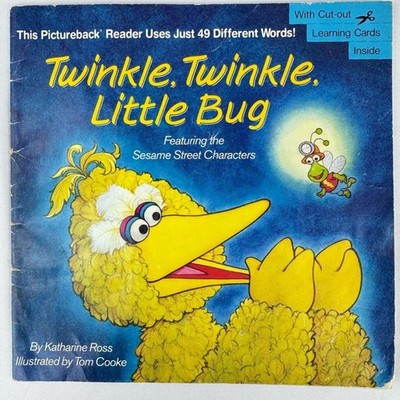 Vintage 1991 Sesame Street Picture Book for Children