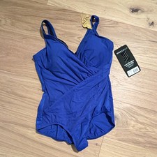 Miraclesuit Delphine Blue Slimming One-Piece ...