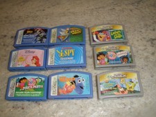 LOT OF 9 LEAP FROG LEAPSTER  MAX CARTRIDGES