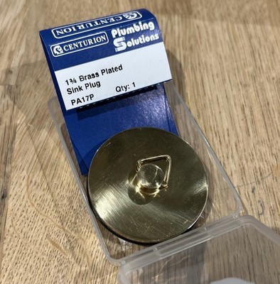 Centurion Waschbecken Badewannenstöpsel Messing 13/4 / 44 mm