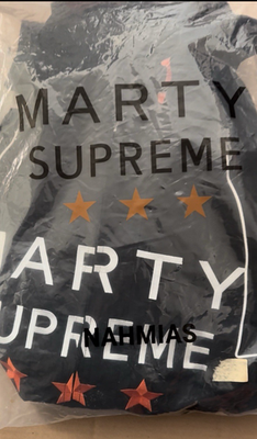 Marty Supreme NAHMIAS Jacket XL BLACK 100% AUTHENTIC | eBay