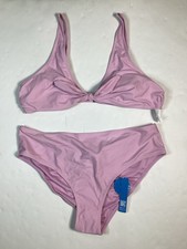 New Cupshe Women's Two Piece Swimsuit Bikini - Lilac Size XL