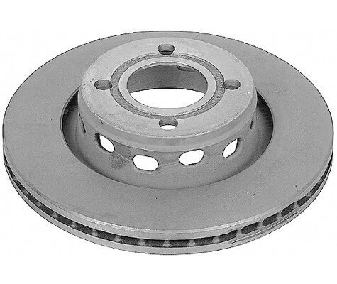 Disque de frein avant pour Audi 80 8C2 haute performance en fonte grise usinée de 280mm