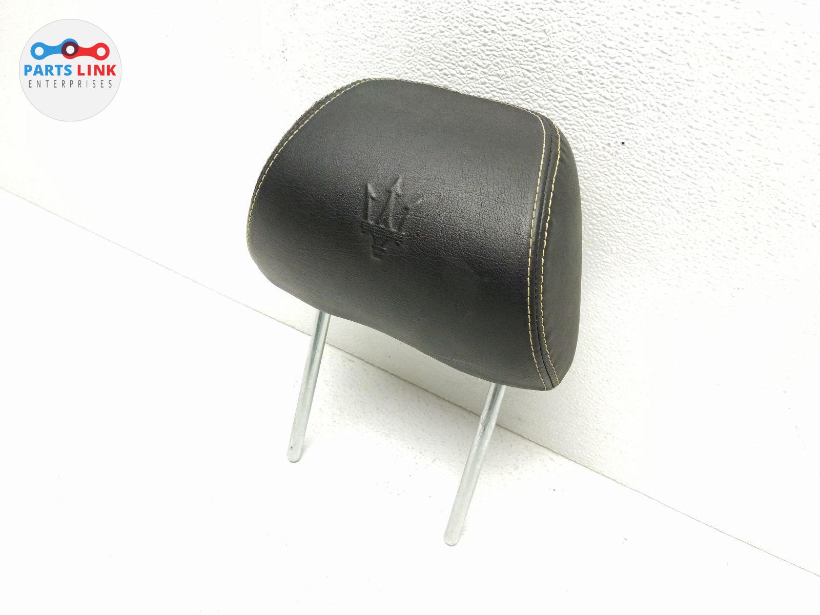 2007-17 MASERATI GRANTURISMO REAR SEAT HEADREST OUTER PAD HEAD REST NERO M145